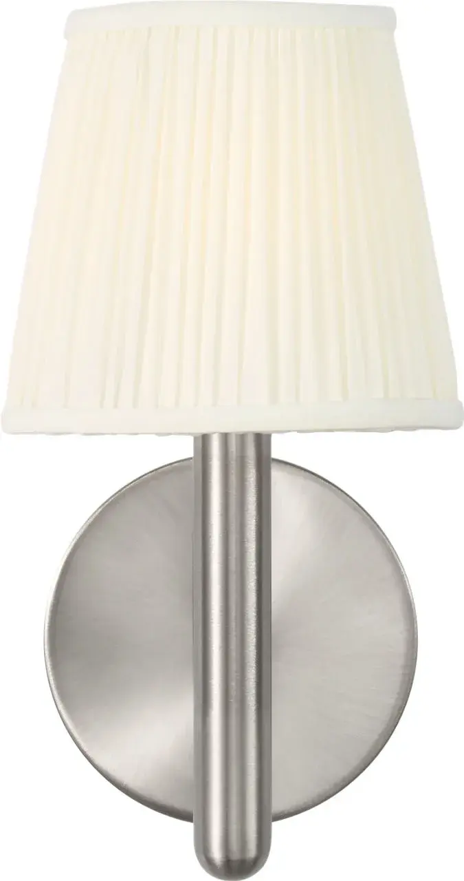 Vilera One Light Sconce in Brushed Nickel - Image 4
