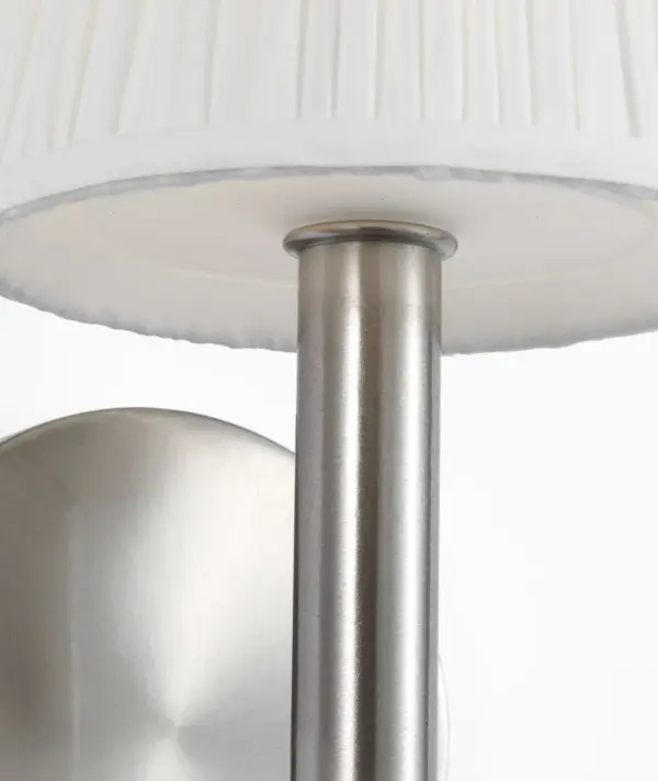 Vilera One Light Sconce in Brushed Nickel - Image 3