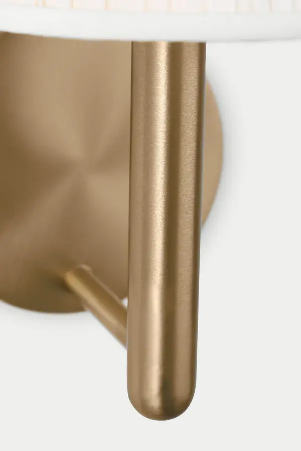 Vilera One Light Sconce in Satin Brass - Image 5