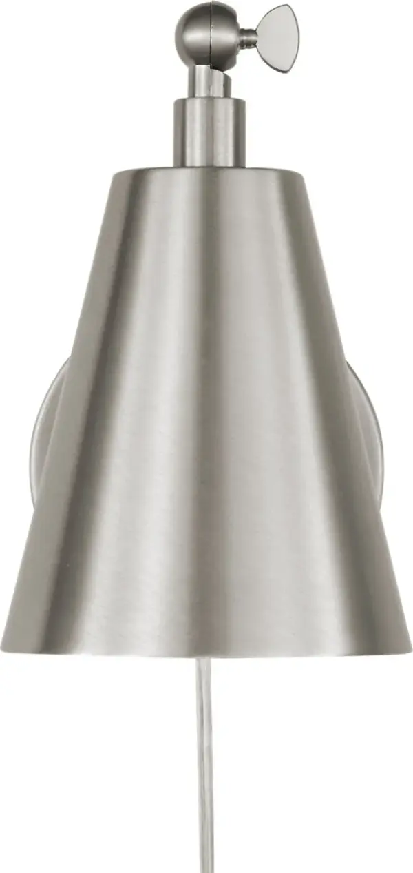 Drae One Light Task Sconce in Burnished Brass - Image 2
