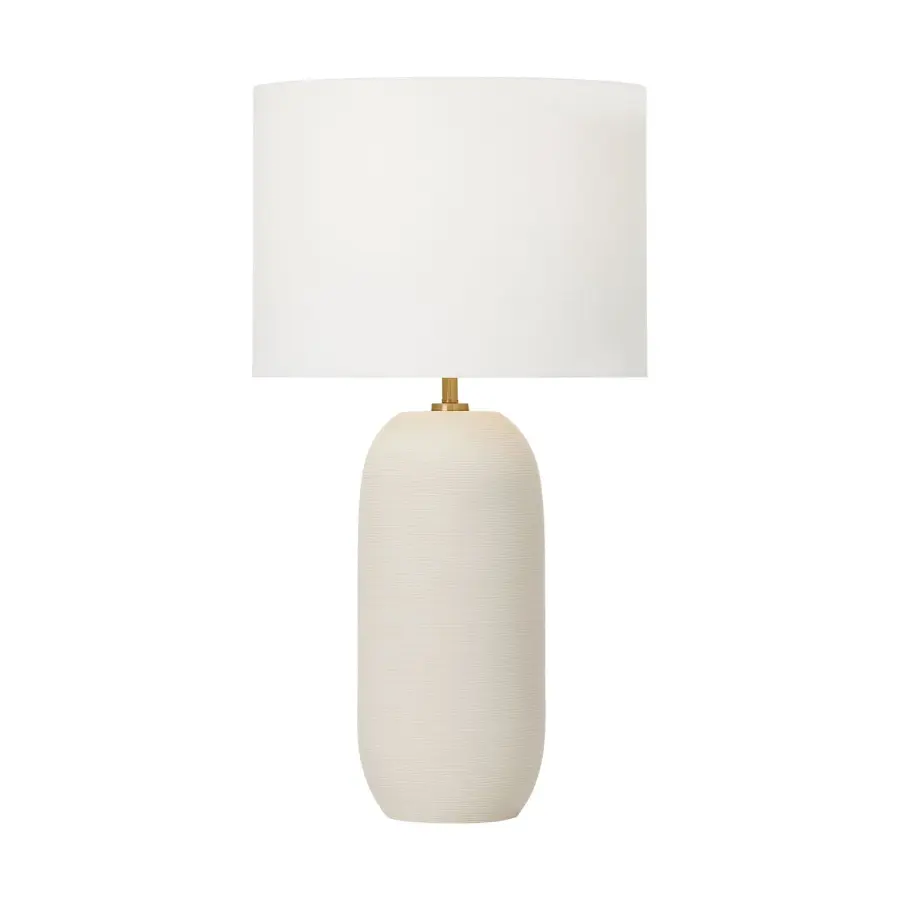 Fanny One Light Table Lamp in Matte Concrete