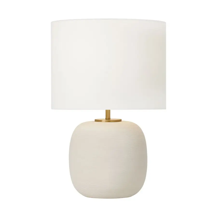 Fanny One Light Table Lamp in Matte Concrete