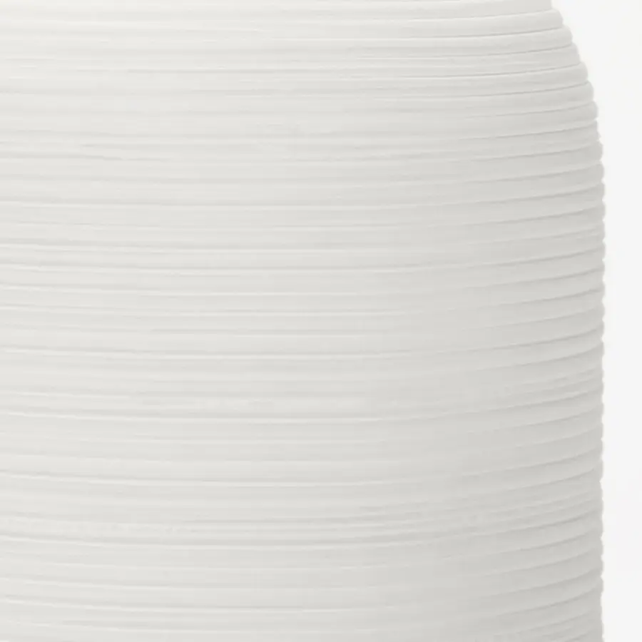 Fanny Small Table Lamp in Matte White Ceramic - Image 2
