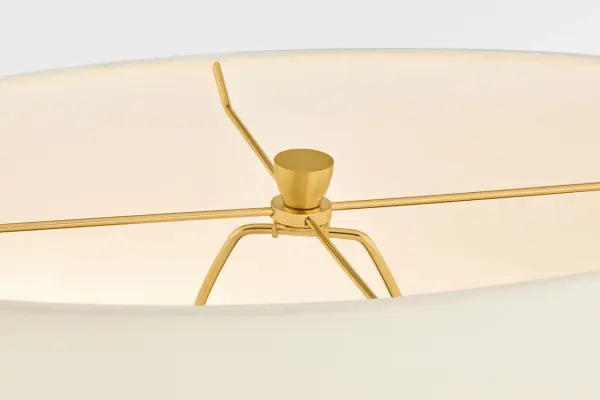 Pente 27" Table Lamp in Deep Ocean Crackle - Image 7