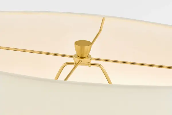 Pente 27" Table Lamp in Green - Image 3