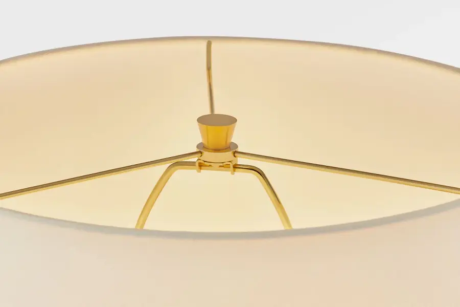 Nell 28" Table Lamp in Cracked Honey - Image 4