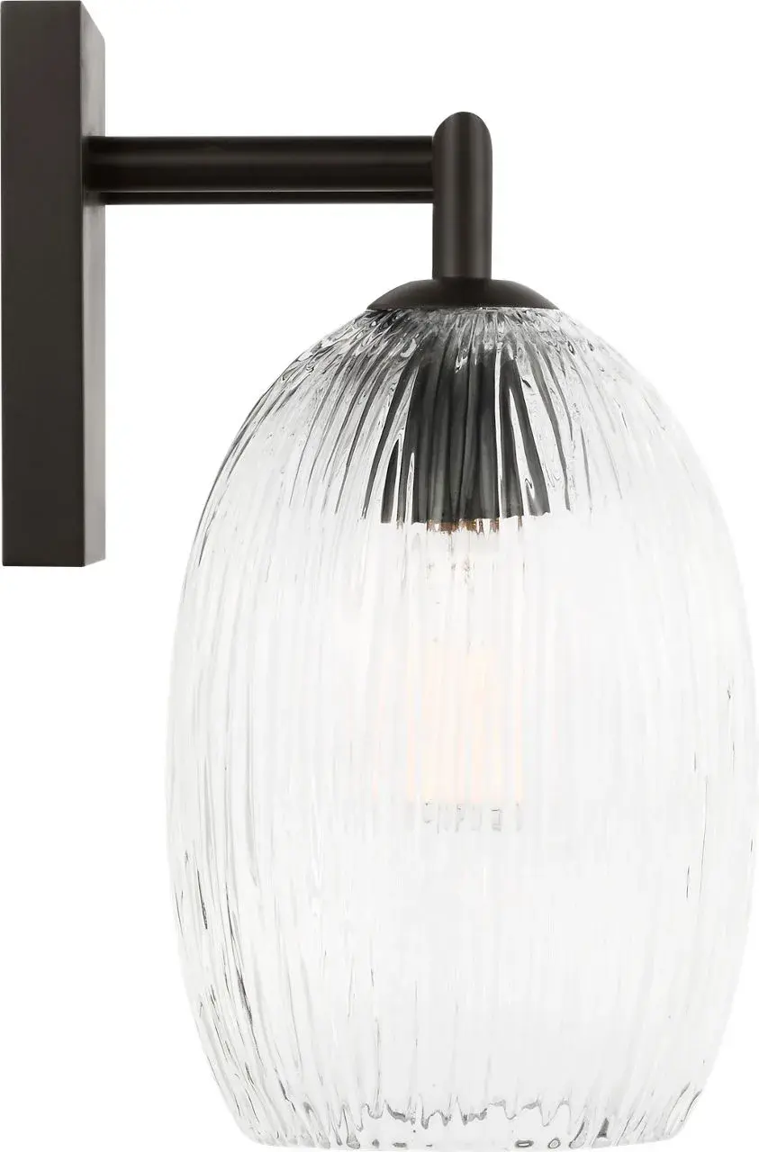 Serafina 16" Bath Vanity Light in Aged Iron - Image 5