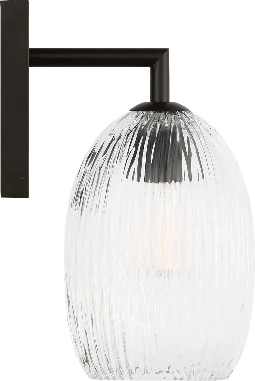 Serafina 10" Sconce in Aged Iron - Image 3