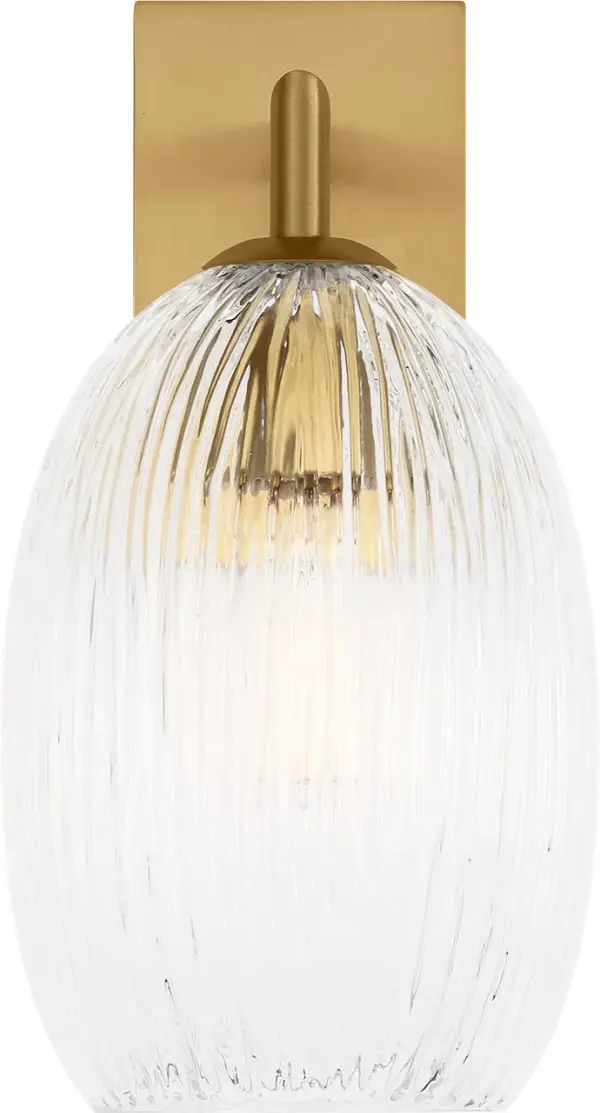 Serafina 10" Sconce in Burnished Brass - Image 4