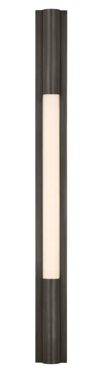 Ellington 32" Slimline Bath Light in Bronze with White Glass - Image 3