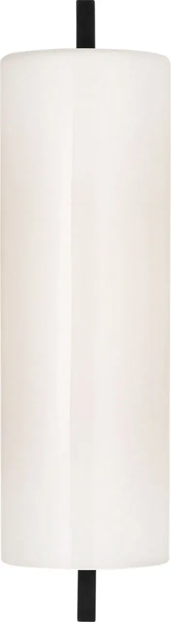 Bowen 16" Linear Bath Sconce in Bronze with White Glass - Image 1