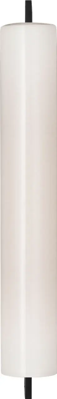 Bowen 21" Linear Bath Sconce in Bronze with White Glass - Image 1