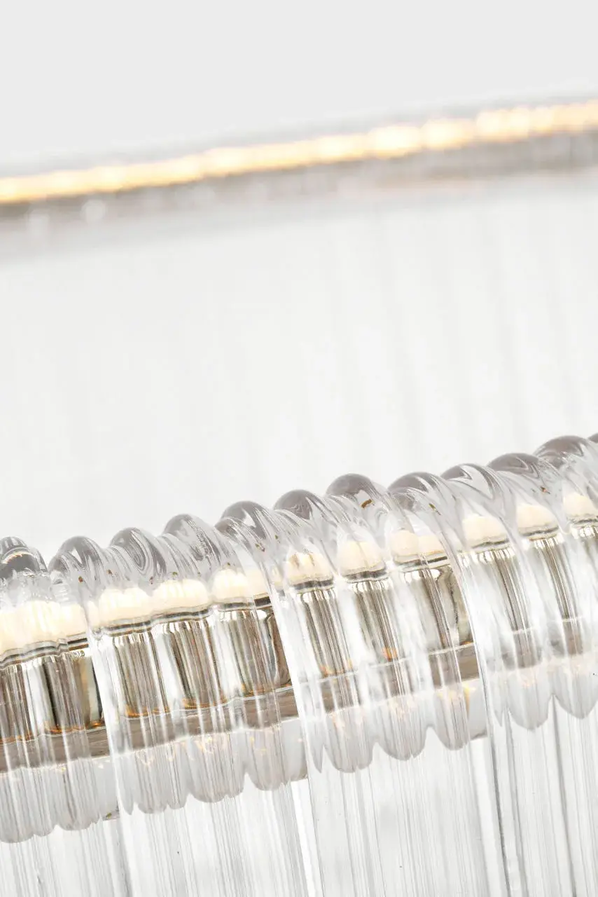 Stunning 48" Linear Chandelier with Timeless Brass Finish - Image 5