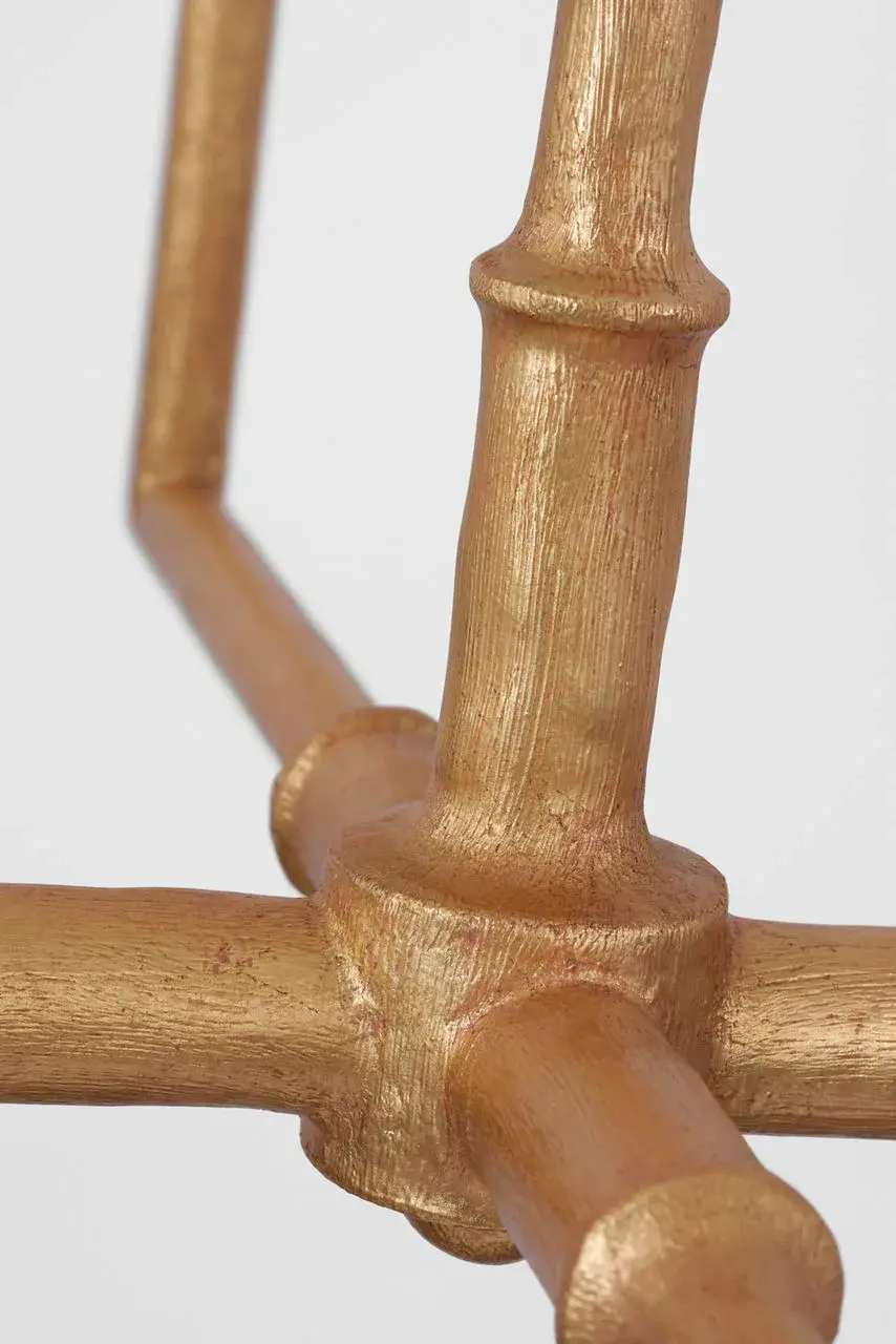 Elegant Traditional Chandelier with Luxurious Gold Leaf Finish - Image 5