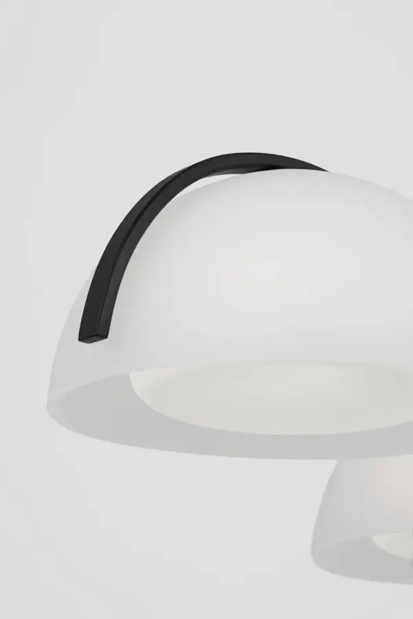Nido Three Light Chandelier in Midnight Black - Image 4