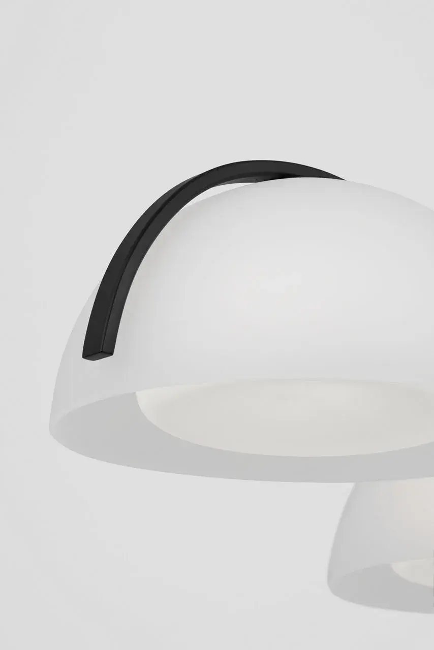 Nido Three Light Chandelier in Midnight Black - Image 4