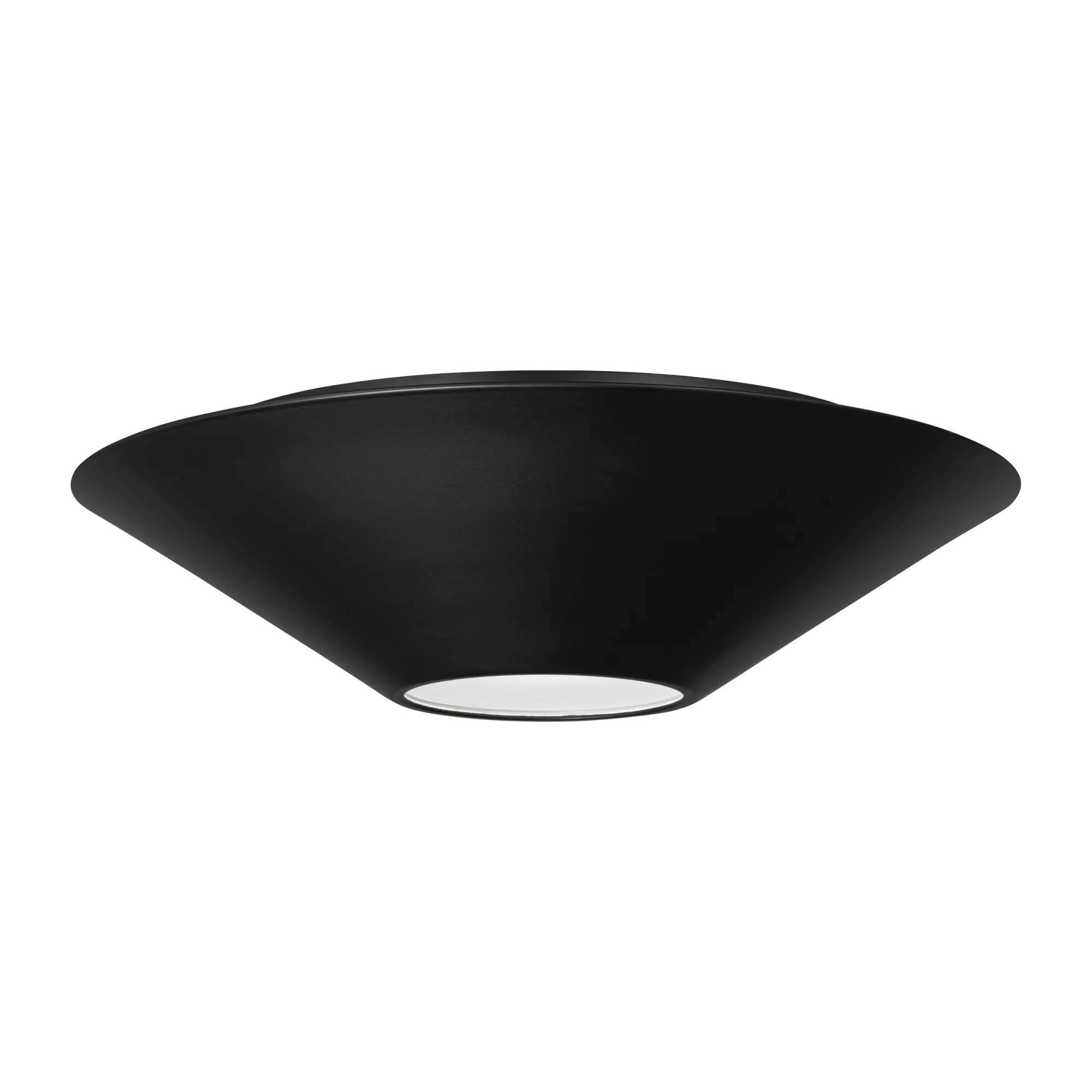 Echo Medium Flush Mount in Midnight Black