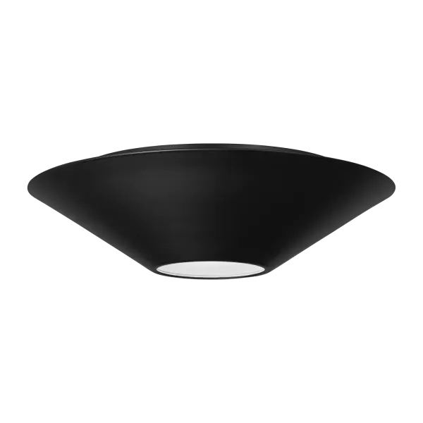 Echo Medium Flush Mount in Midnight Black - Image 3