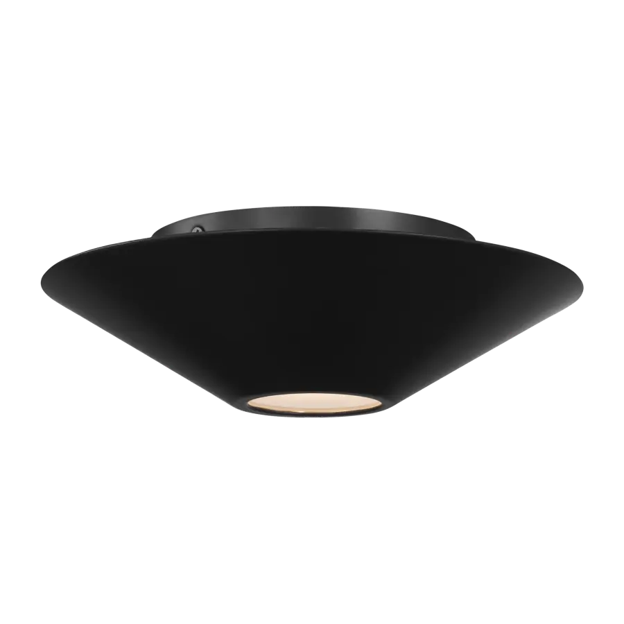 Echo Small Flush Mount in Midnight Black - Image 3