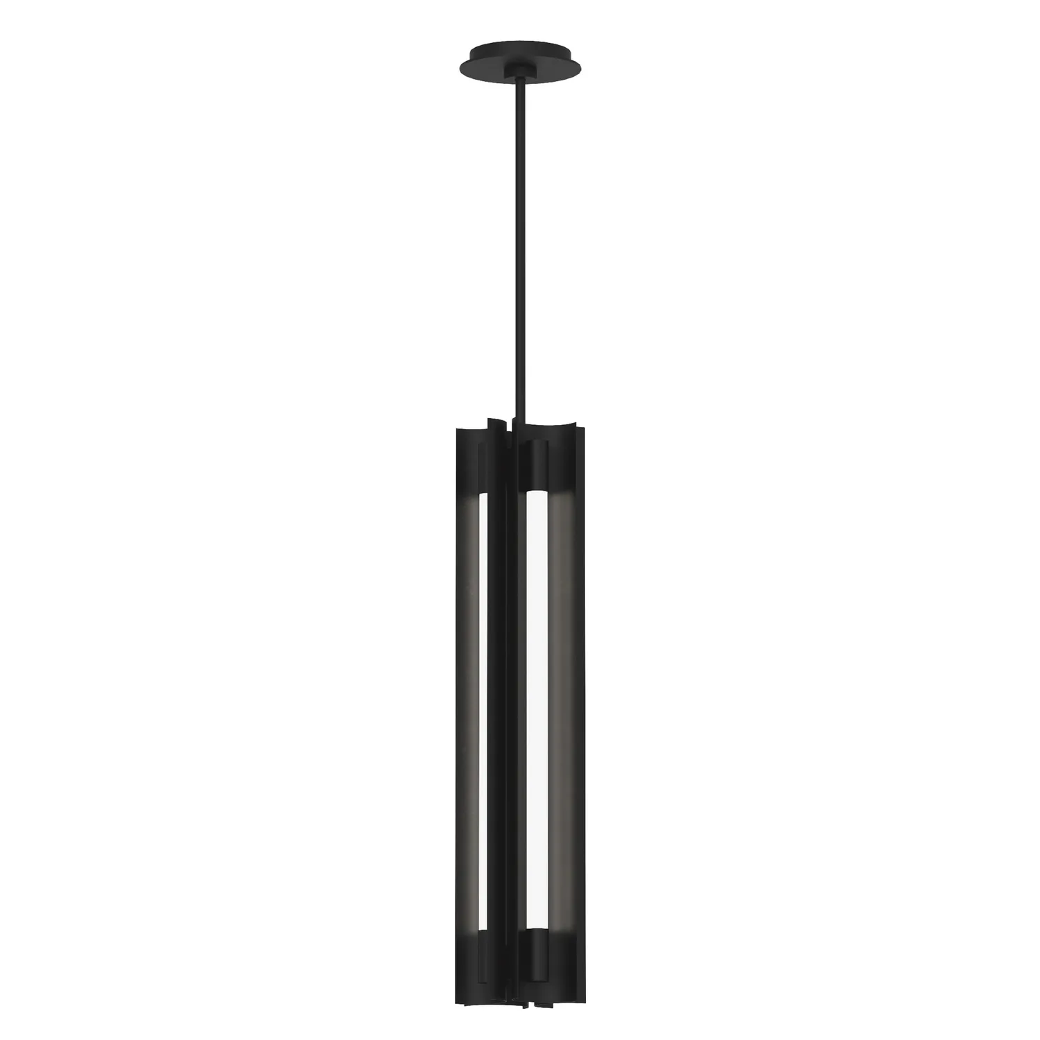 Carson LED Pendant in Midnight Black