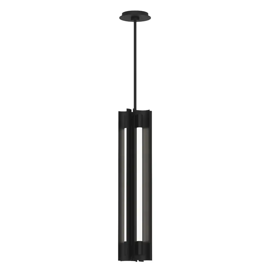 Carson LED Pendant in Midnight Black