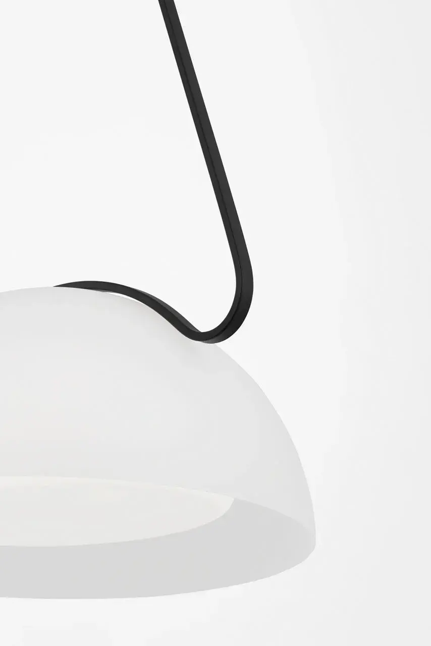 Nido One Light Pendant in Midnight Black - Image 3