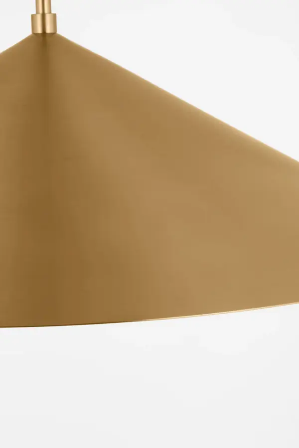 Echo Medium Pendant in Burnished Brass - Image 3