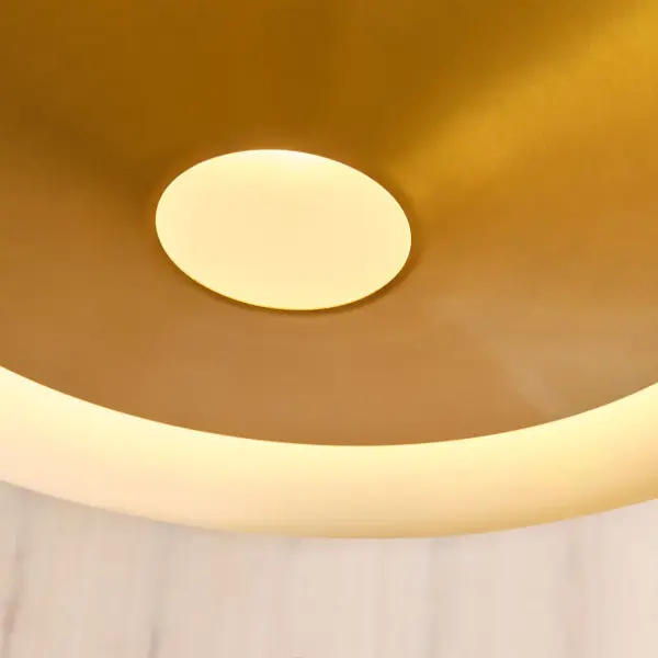 Echo Medium Pendant in Burnished Brass - Image 5