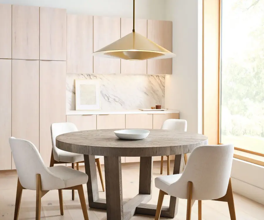 Echo Medium Pendant in Burnished Brass - Image 9