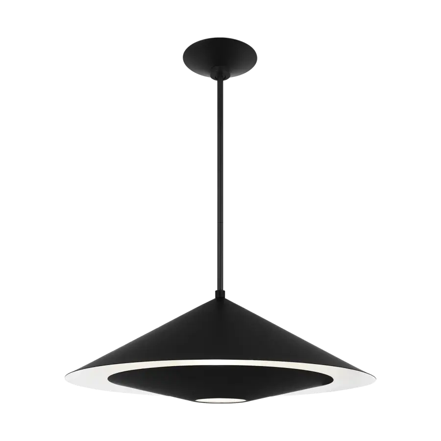Echo Medium Pendant in Midnight Black - Image 1
