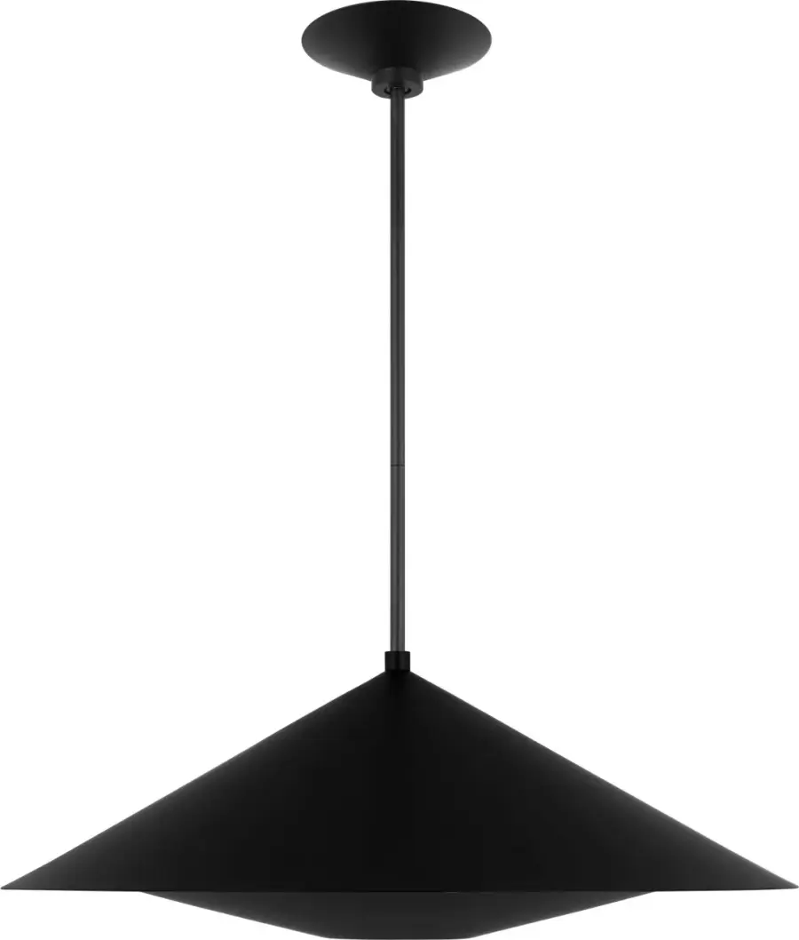 Echo Medium Pendant in Midnight Black - Image 2