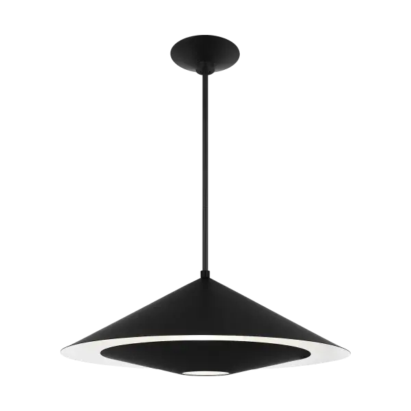 Echo Medium Pendant in Midnight Black - Image 3