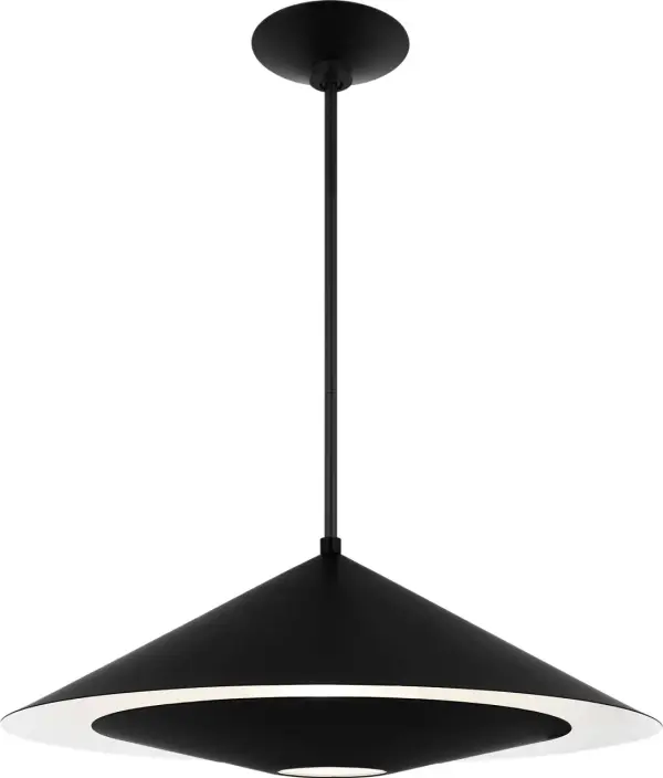 Echo Medium Pendant in Midnight Black - Image 4