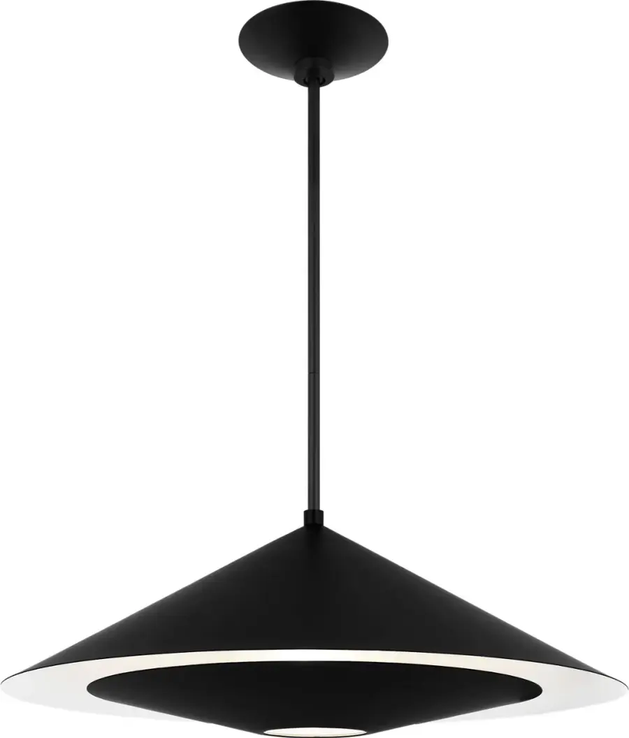 Echo Medium Pendant in Midnight Black - Image 4