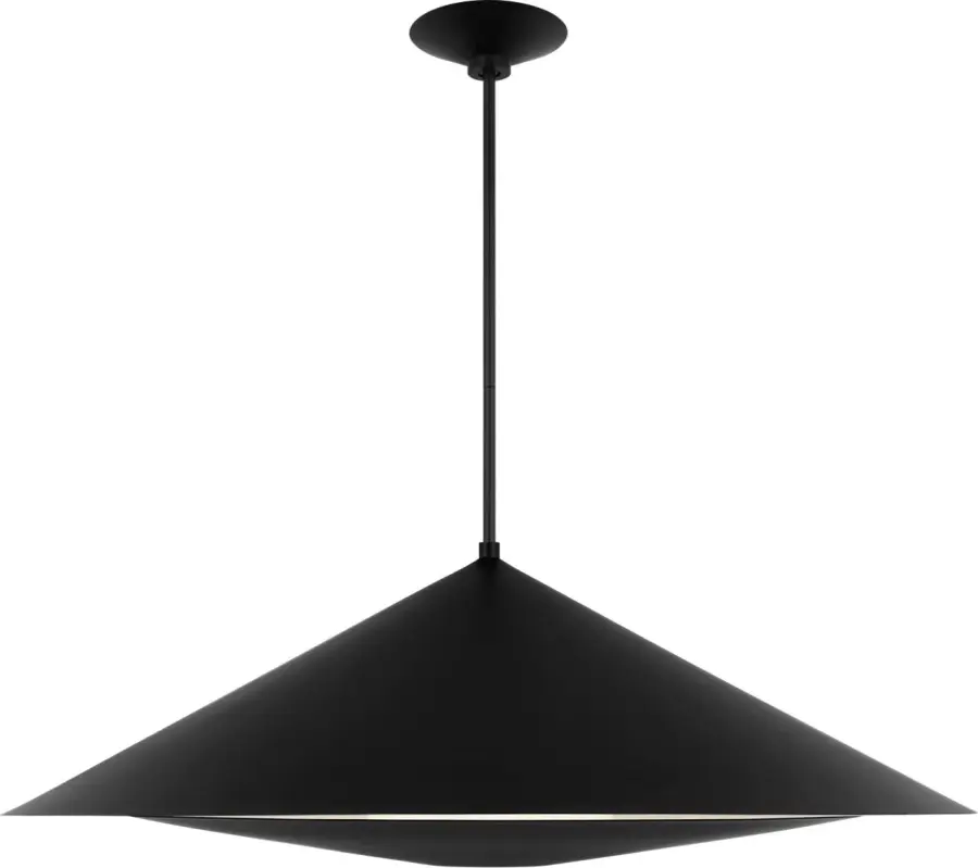 Echo Large Pendant in Midnight Black - Image 2