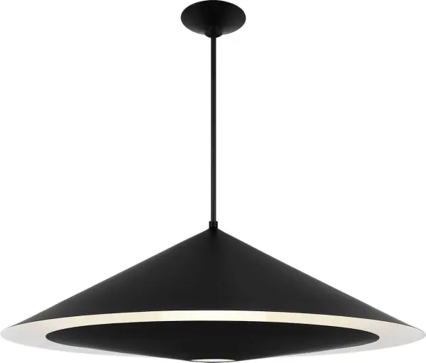Echo Large Pendant in Midnight Black - Image 4