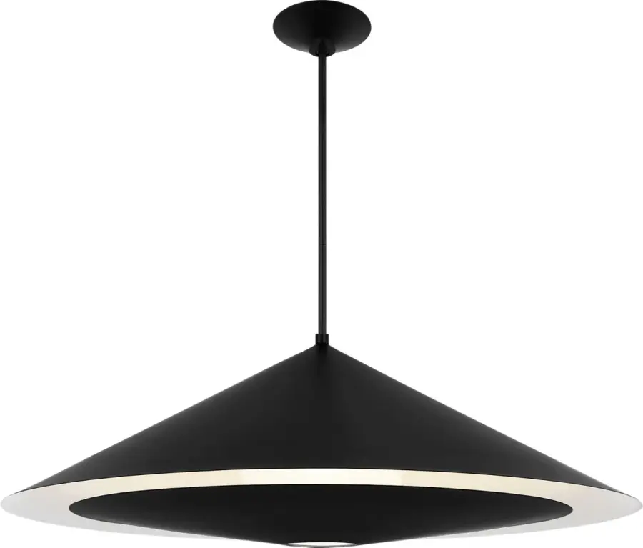Echo Large Pendant in Midnight Black - Image 4