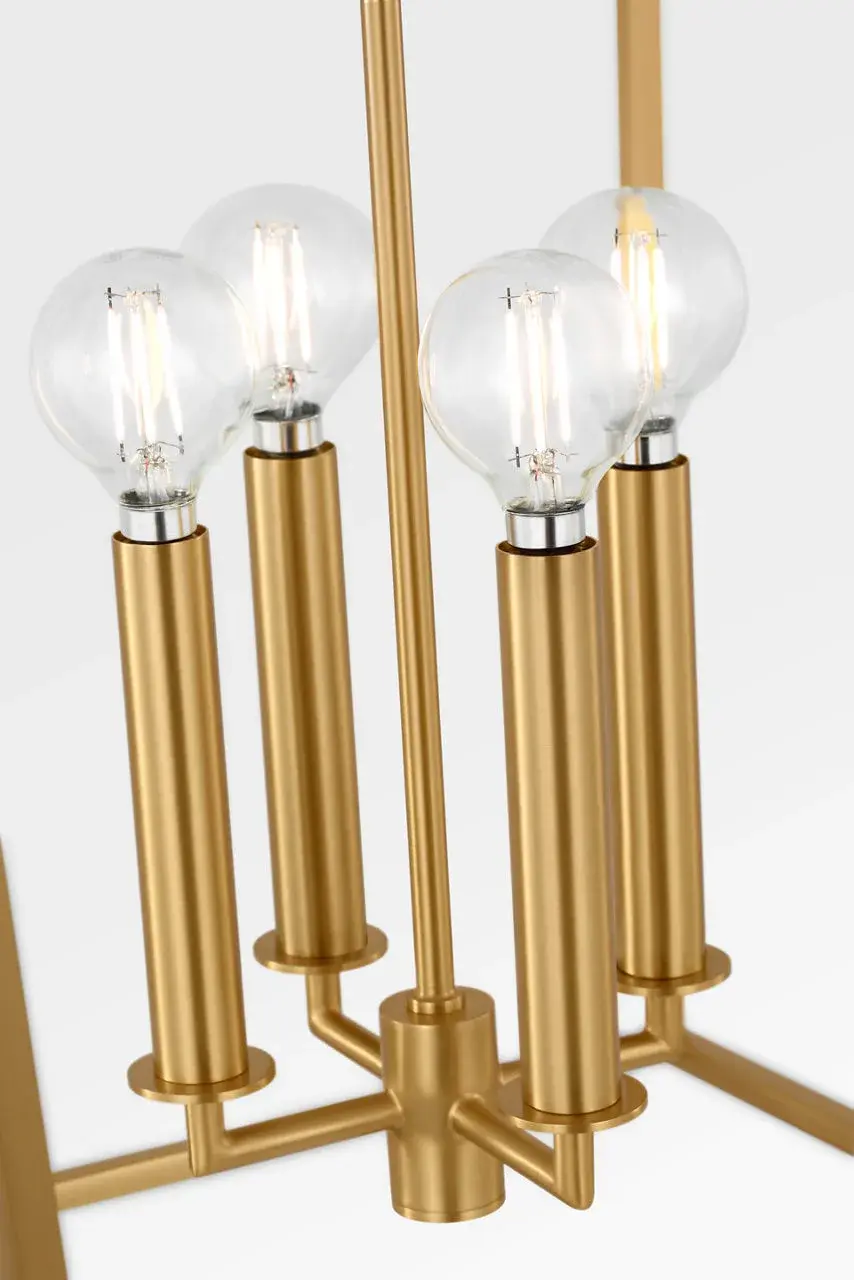Carlyle 18" Lantern in Burnished Brass - Image 5