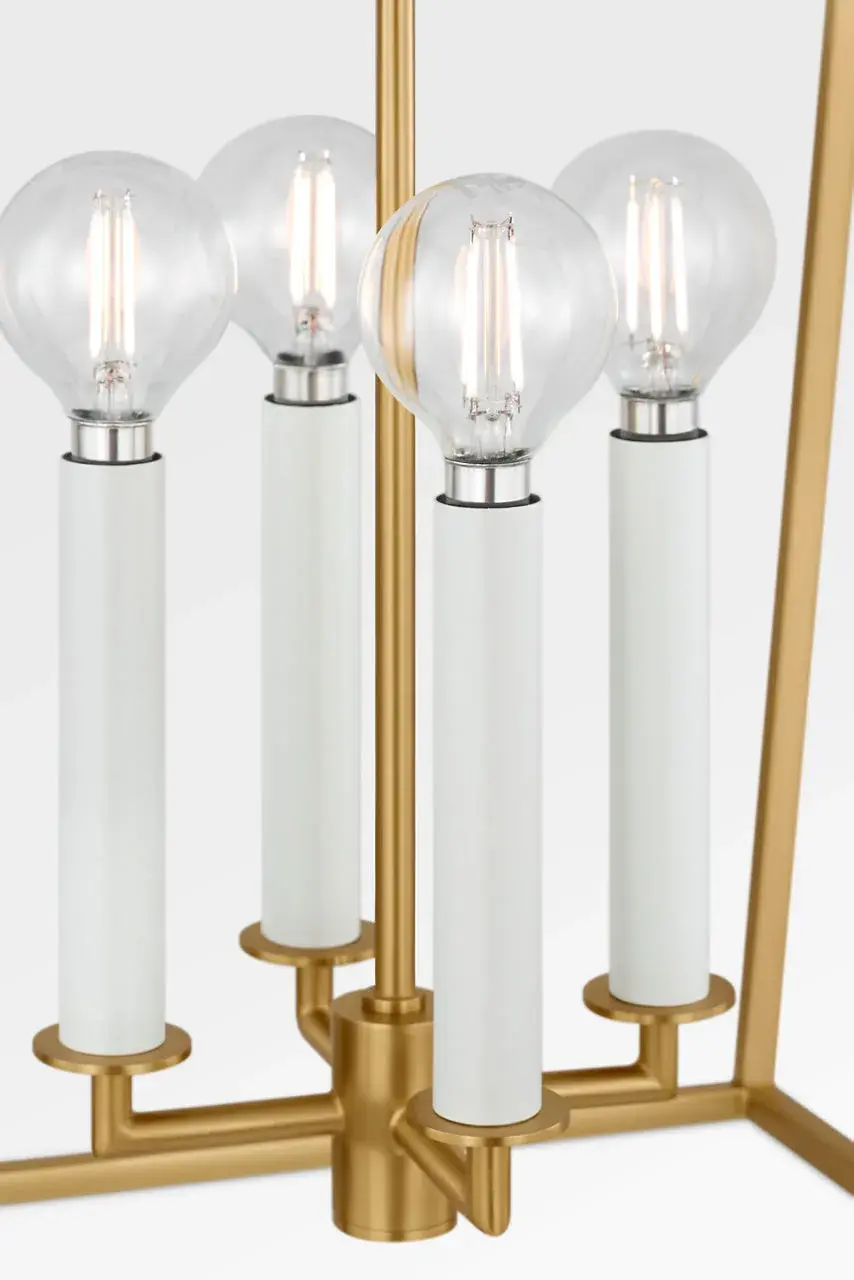 Carlyle 18" Lantern in Burnished Brass - Image 8