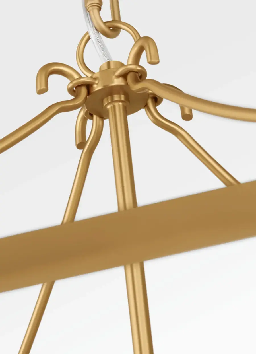 Carlyle 21" Lantern in Burnished Brass - Image 4