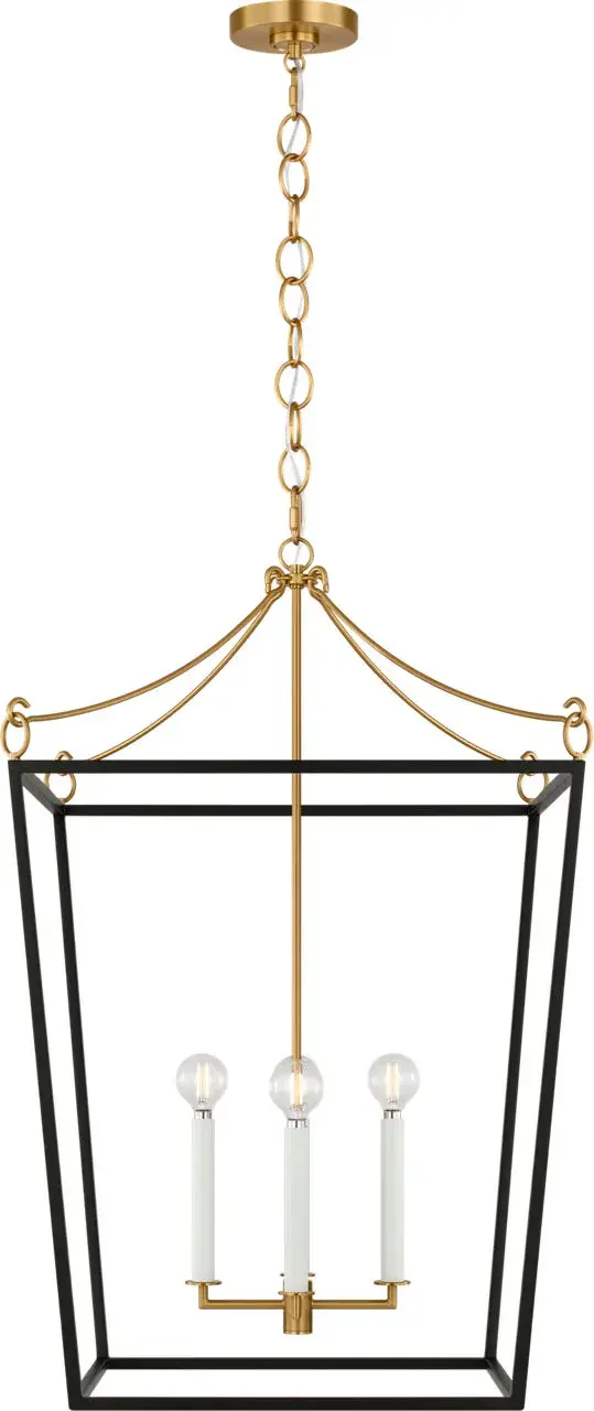 Carlyle 21" Lantern in Midnight Black - Image 3