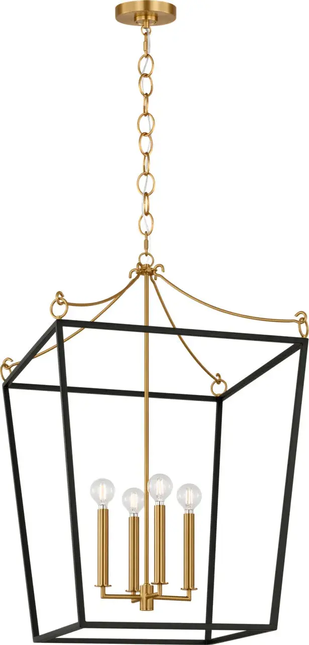 Carlyle 21" Lantern in Midnight Black - Image 5