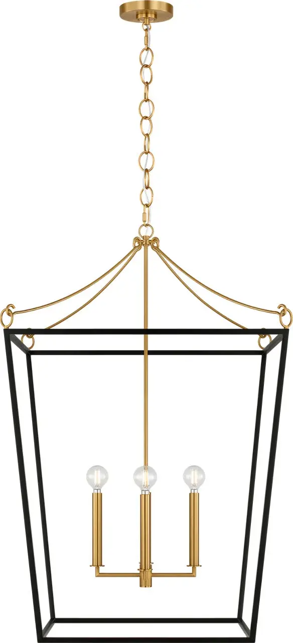 Carlyle 24" Lantern in Midnight Black - Image 1