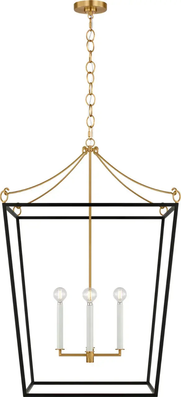 Carlyle 24" Lantern in Midnight Black - Image 4