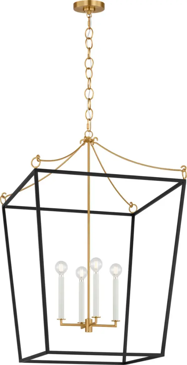 Carlyle 24" Lantern in Midnight Black - Image 5