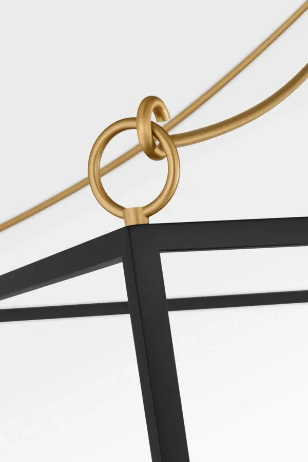 Carlyle 24" Lantern in Midnight Black - Image 6