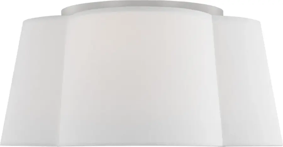 Bronte Two Light Flush Mount in Burnished Brass - Image 2