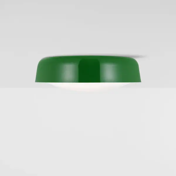 Draper Two Light Flush Mount in Green - Image 4