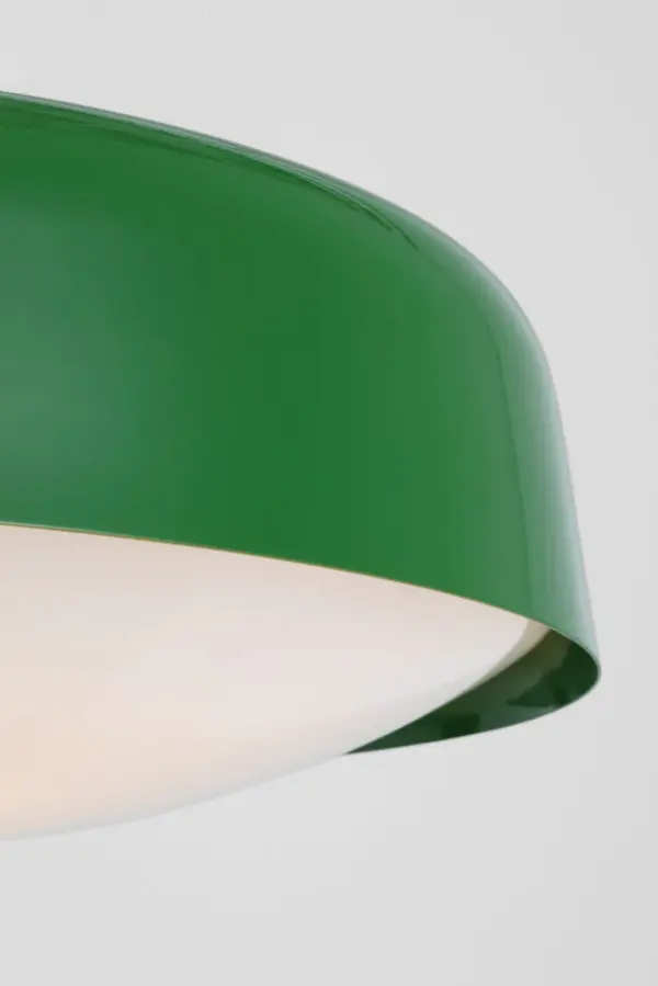 Draper Two Light Flush Mount in Green - Image 6