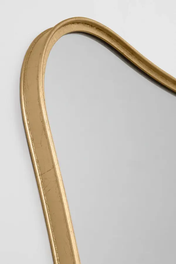 The Cosway mirror brings timeless elegance with its 24x36-inch rectangular profile and sophisticated gild finish. Perfect for bathrooms, powder rooms, or entryways, this versatile piece adds warmth and light reflection. - alternate view
